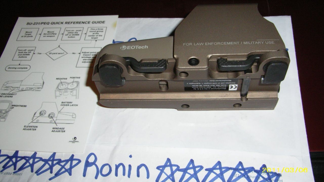 Ronin Tactical's New Site: L3 EOTech 553 USSOCOM standardized, Type ...